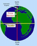 How are the equator and the prime meridian used on maps ???-example-1