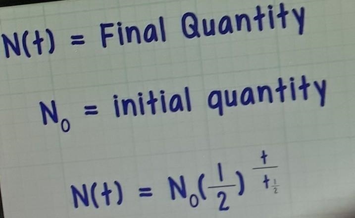 HELP ME where do you find a half life HELP PLZ 26 points if you help me this hard-example-1