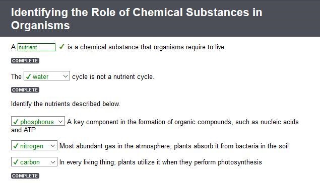 Identify the nutrients described below. 1.)________________________ A key component-example-1