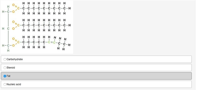 What type of molecule is represented below?-example-1