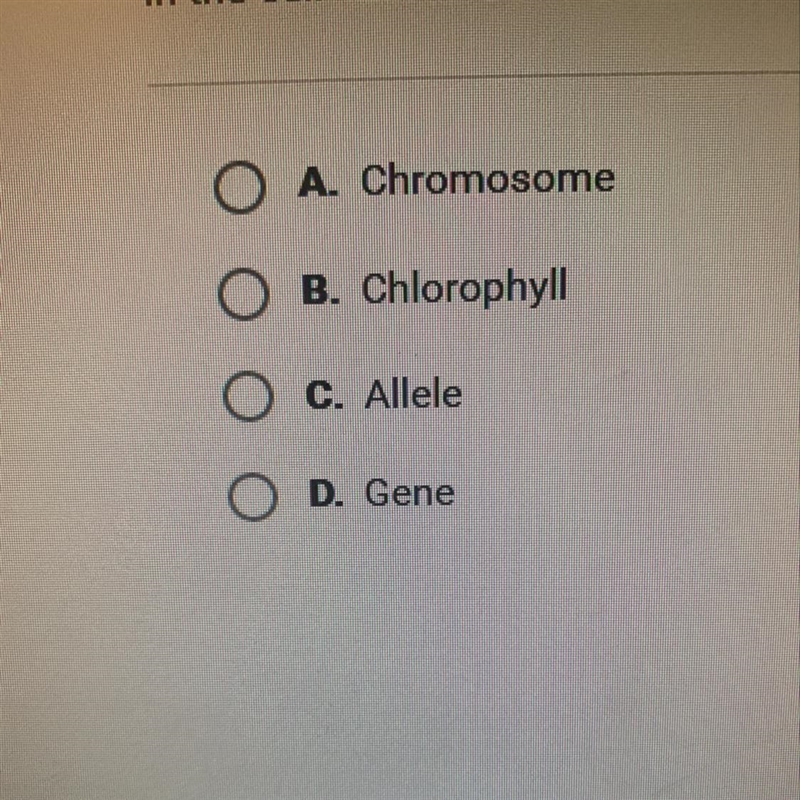 Which of the following terms refers to the combination of DNA and proteins in the-example-1