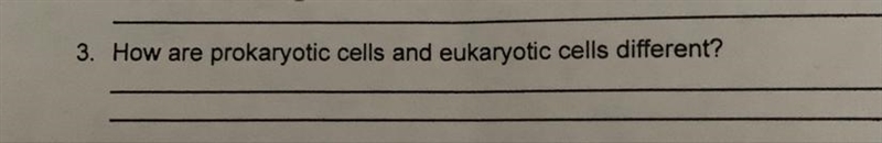 How are prokaryotic cells and eukaryotic cells different?-example-1