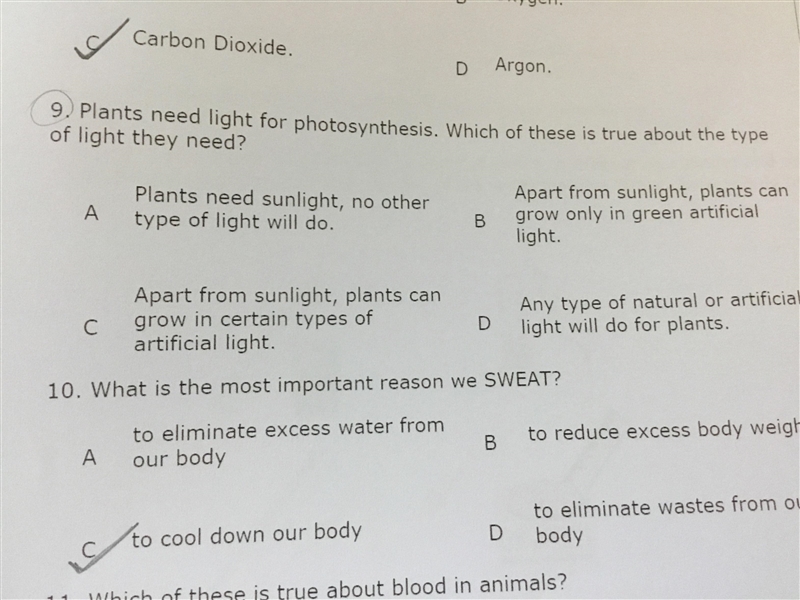 Question no 9 For Thé options and questions view the image-example-1