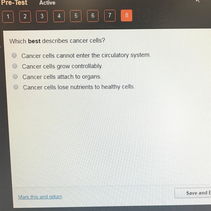 Which best describes cancer cells ?-example-1