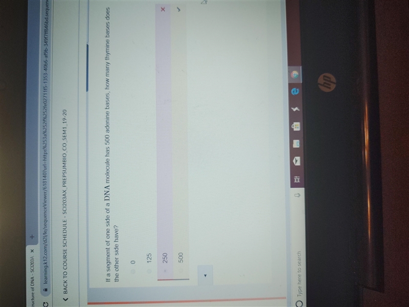 If a DNA segment has 734 adenine bases how many thymine bases will there be-example-1