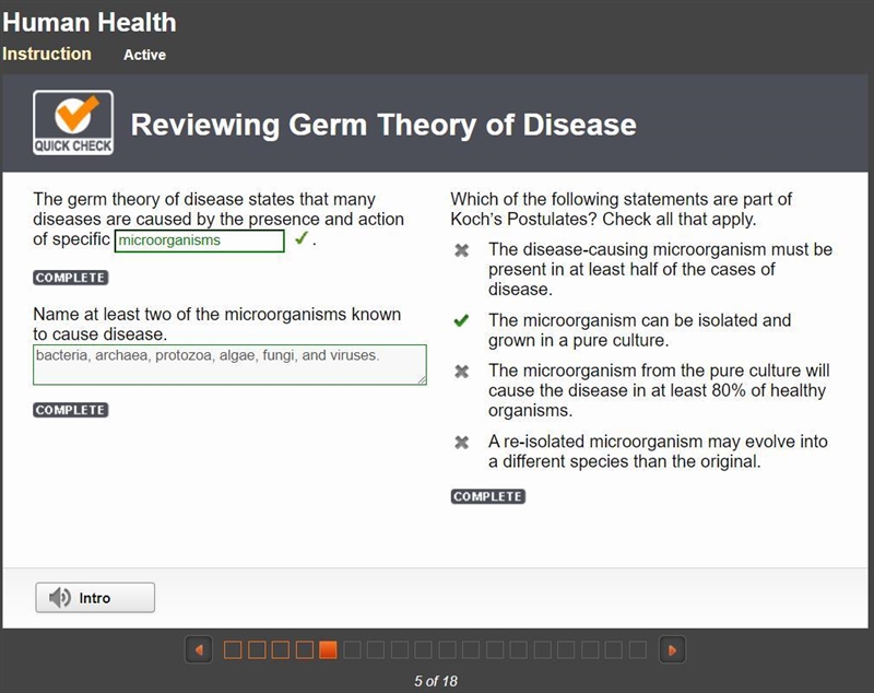 Name at least two of the microorganisms known to cause disease.-example-1