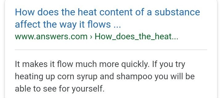 How does the heat content of a substance affect the way it flows-example-1