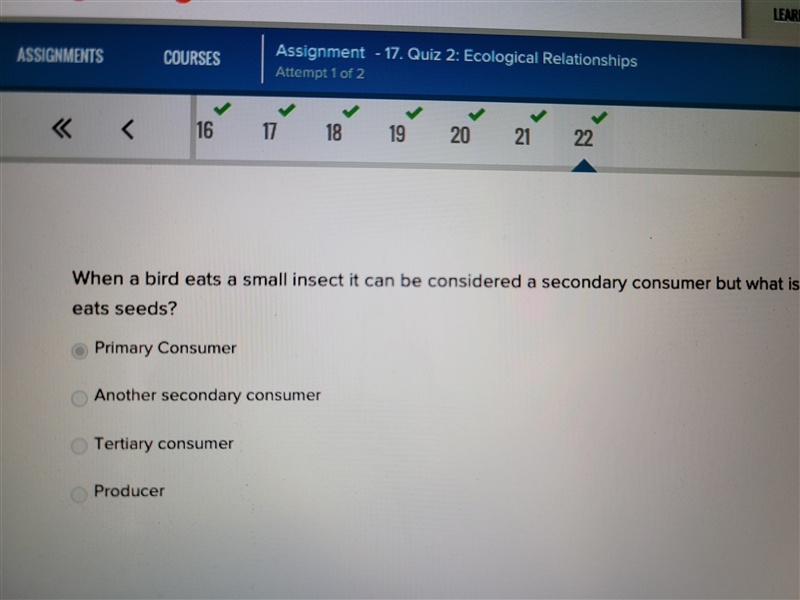 In a food web, a bird eats plant-eating insects but also eats berries, where does-example-1