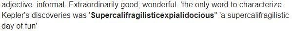 What is super expiola docious in simple english?-example-1