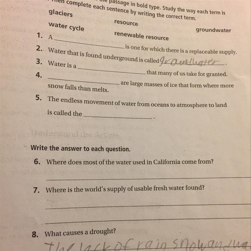 Need help on question 6 please-example-1