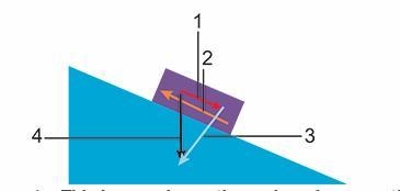 This image shows the various forces acting on a block of rock situated on a rock slope-example-1