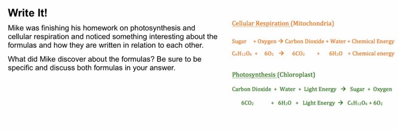 Photosynthesis and cellular respiration, look at the picture-example-1