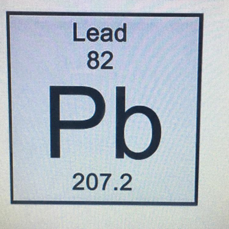 Based on the number of protons present, what element is shown? A. Sc B. C C. Pb D-example-1