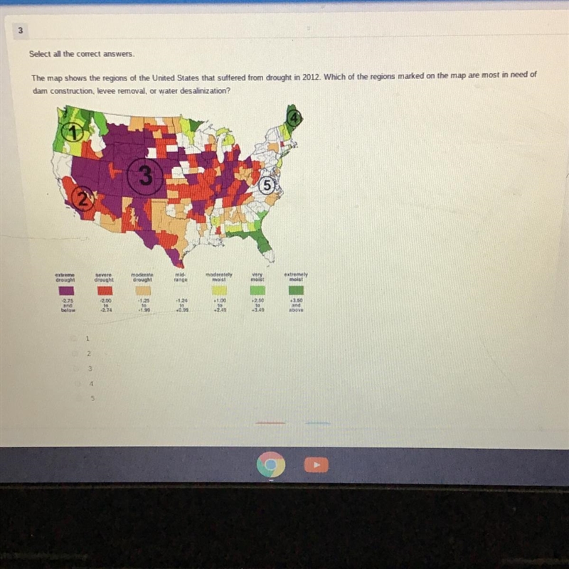 Select all the correct answers The map shows the regions of the United States that-example-1