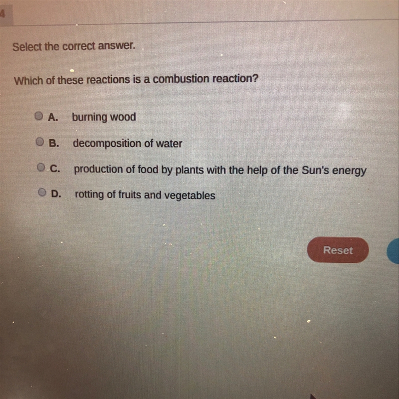 Which of these reactions is a combustion reaction?-example-1