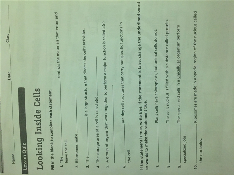 The _______ controls the materials that enter and leave the cell.-example-1