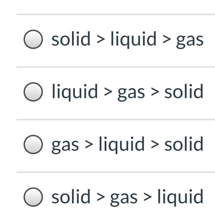 Which of the following is in the correct order of increasing kinetic energy?-example-1