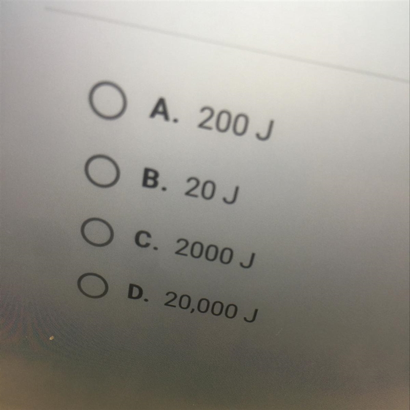 A computer monitor uses 200 w of power.how much energy does it use in 10 seconds-example-1