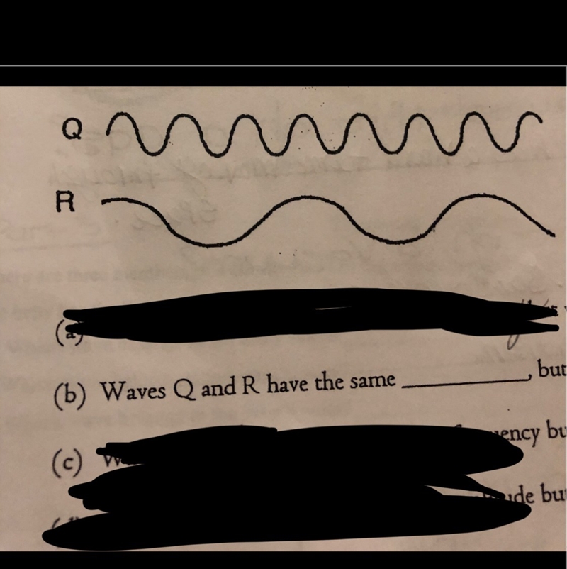 What does wave Q and R have that is similar.-example-1