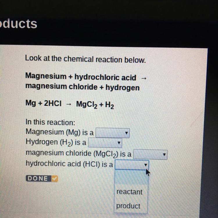 Look at the chemical reaction below.-example-1