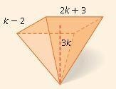 25 points! Write and simplify a polynomial expression for the volume of each figure-example-3