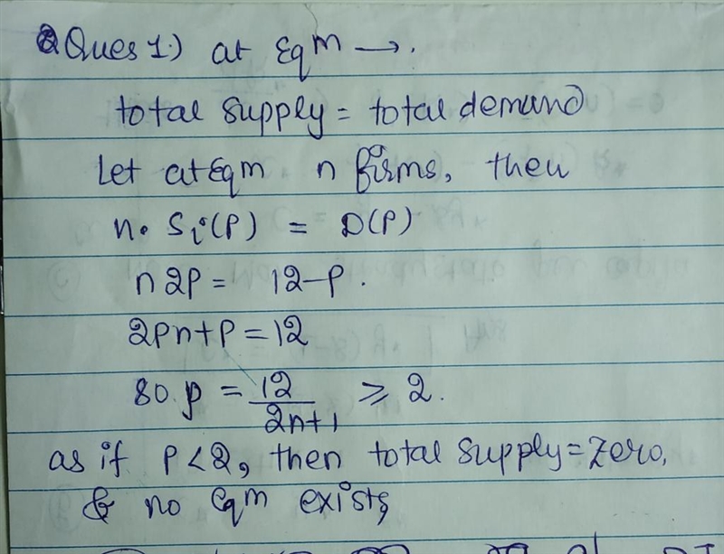 Suppose that all firms in a given industry have the same supply curve given by Si-example-1