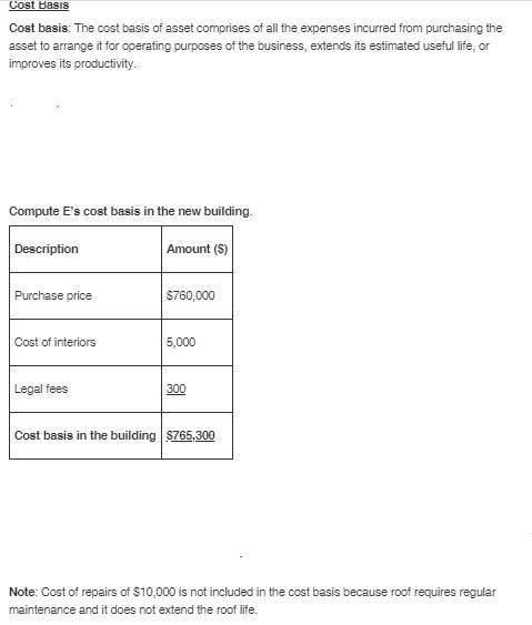 Emily purchased a building to store inventory for her business. The purchase price-example-1