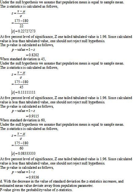 A statistics practitioner is n the process of testing to determine whether there is-example-1