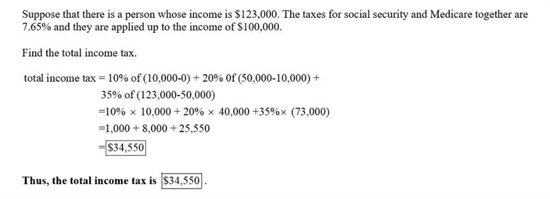 Suppose that marginal income tax rates are as follows:Income level Marginal tax rate-example-1