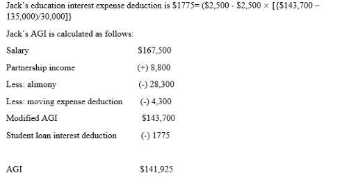 This year Jack intends to file a married-joint return. Jack received $167,500 of salary-example-1