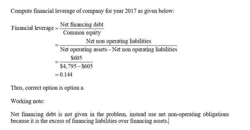 The fiscal 2017 financial statements of Reed Enterprises shows average net operating-example-1