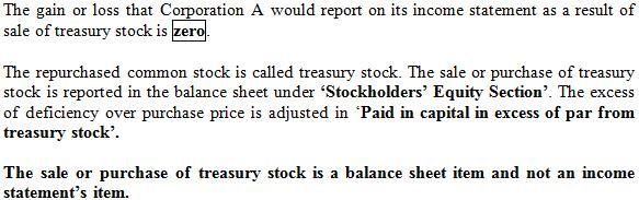 Ames Corporation repurchases 10,000 shares of its common stock for $12 per share. The-example-1