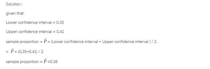 On November 1, 2017 the Gallup polling organization reported that a 95% confidence-example-1