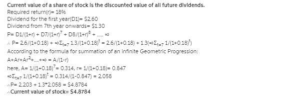 General Importers announced today that its next annual dividend will be $2.60 per-example-1