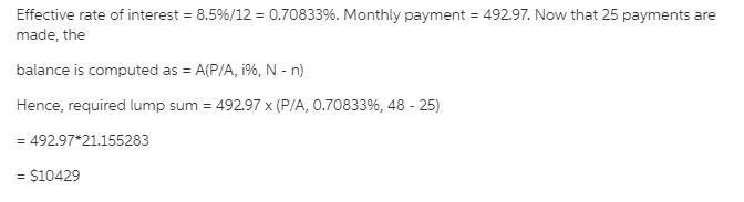 You are buying a car, and have settled on a price of $22,678.95. You put $2,678.95 down-example-1