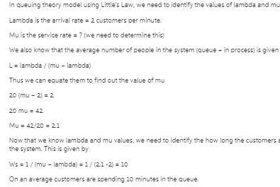 A supermarket manager notices that there are 20 customers at the checkouts and also-example-1