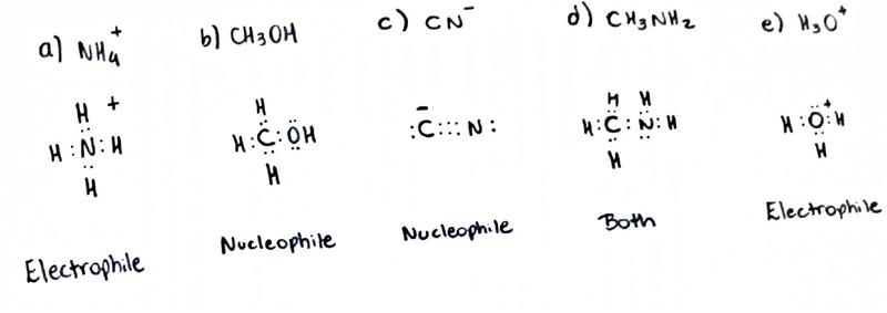 21. (Bonus)Which of the following species is more likely to be an electrophile, and-example-1