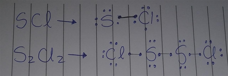 A compound consists of 47.5% S and 52.5% Cl by mass. Draw the Lewis structure based-example-1