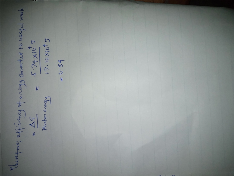 6. The energy of a photon of light is given by E = hc/Where h = Planck's constant-example-2