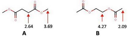 Select the single best answer. Compound A exhibits two singlets in its 1H NMR spectrum-example-1