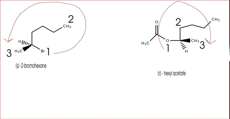 What product would you expect from a nucleophilic substitution reaction of (S)-2-bromohexane-example-2