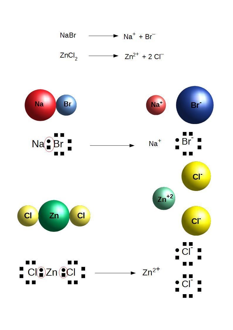 Write dissociation equations for the following soluble salts dissolving in water. Then-example-1