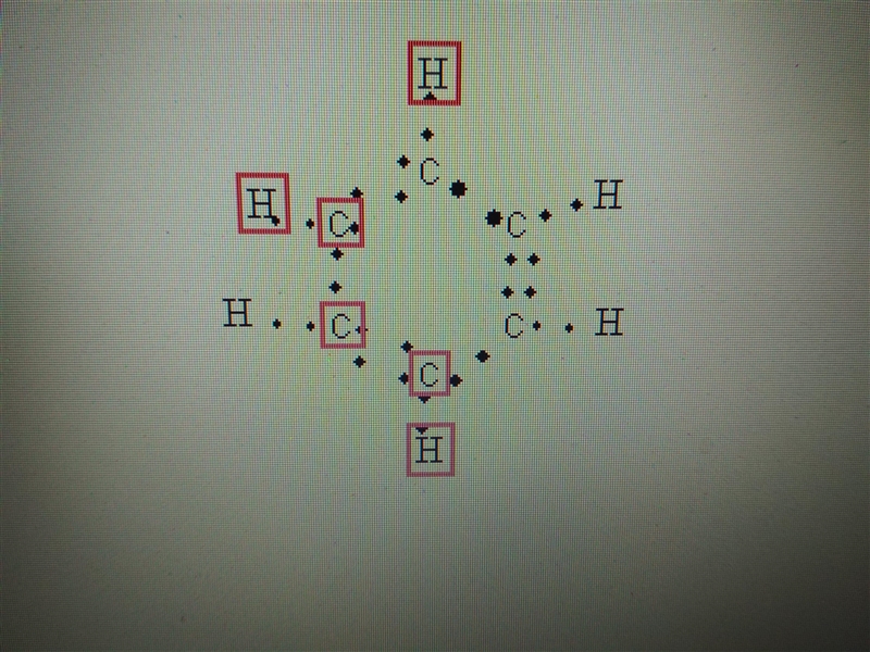 Draw the Lewis dot structure for benzene-example-1