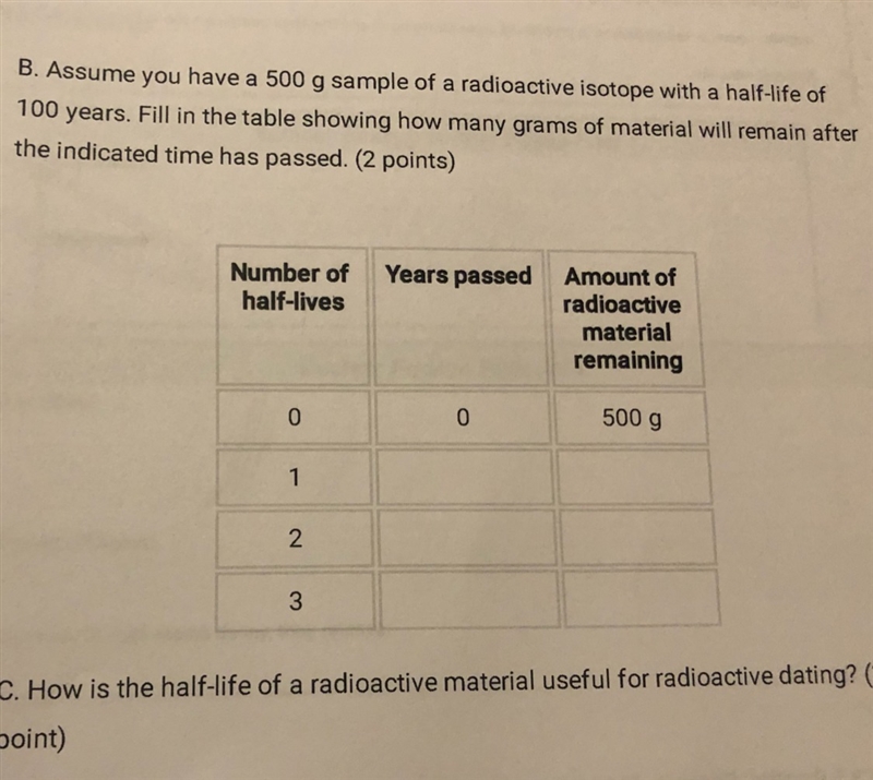 Could someone help me with this last part of my chemistry practice ! Thank you! (30 points-example-1