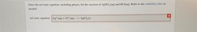 Enter the net ionic equation, including phases, for the reaction of AgNO3 (aq) and-example-1