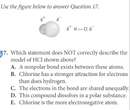 Please help me! Which statement does not correctly describe the model of HCl?-example-1