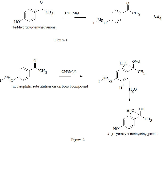 What is/are the principal product(s) formed when excess methylmagnesium iodide reacts-example-1