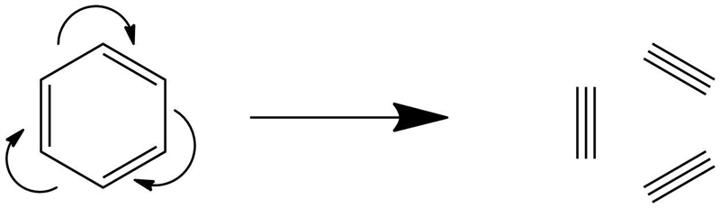 What is the chemical equation for the reaction that corresponds to breaking just the-example-1