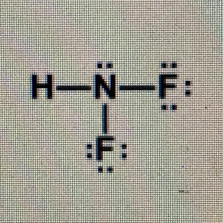 Dot structure for HNF2​-example-1