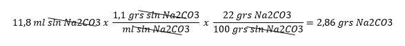 How many grams of Na2CO3 are present in 11.8 mL of a solution that is 22.0% Na2CO-example-1